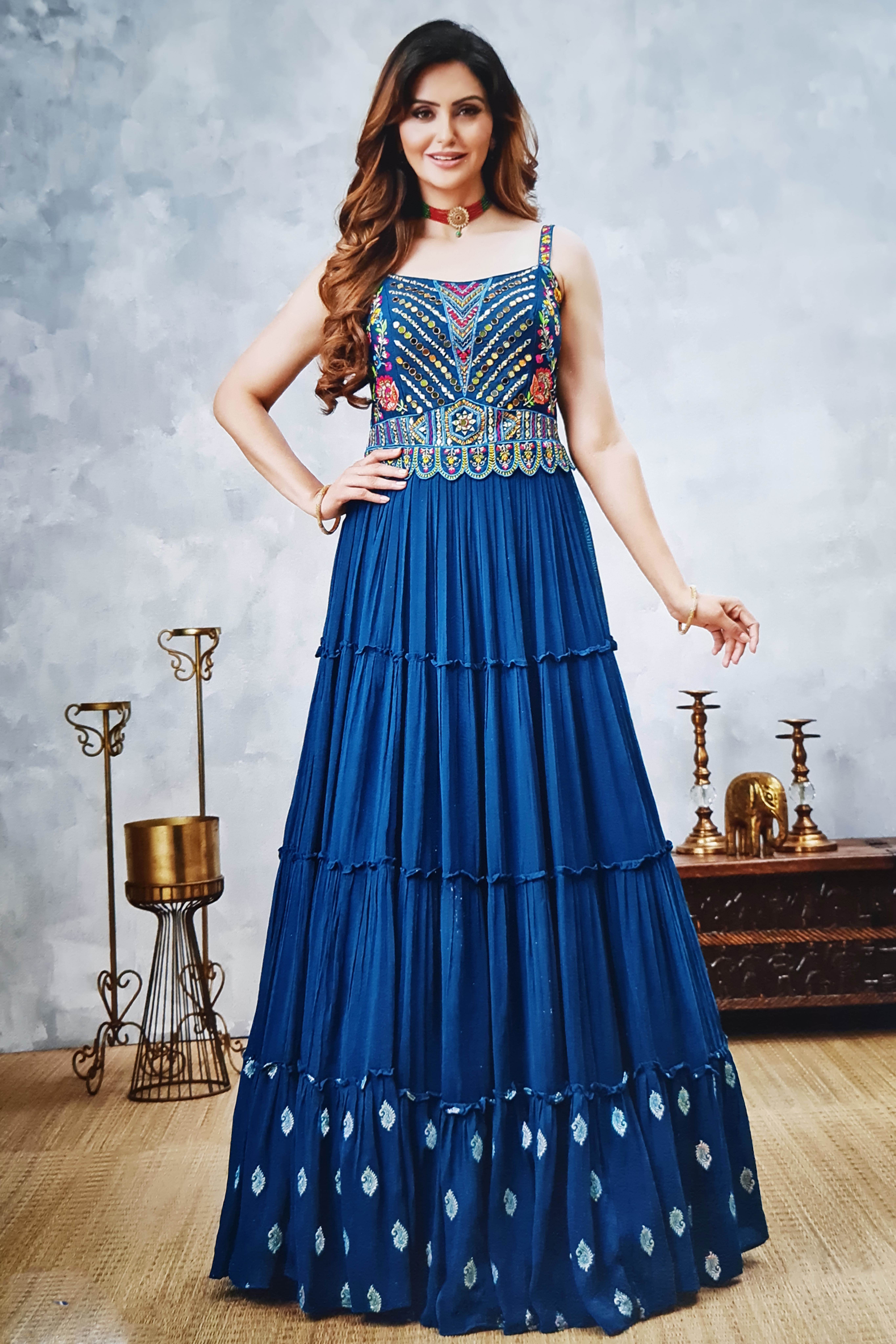 Kids Designer Party Wear Gown at Rs.1000/Piece in maheshtala offer by  Jiggis Creation