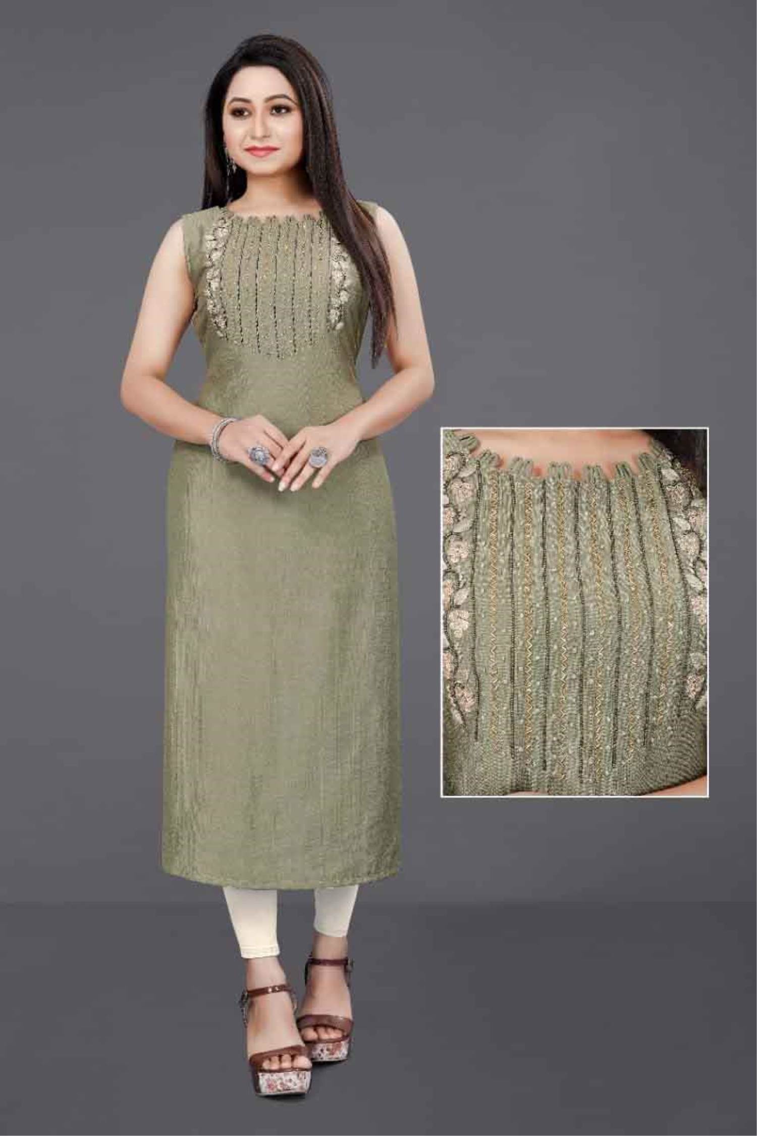 Diya Trends Anokhi Vol 1 Muslin Fancy Straight Kurtis With Pant