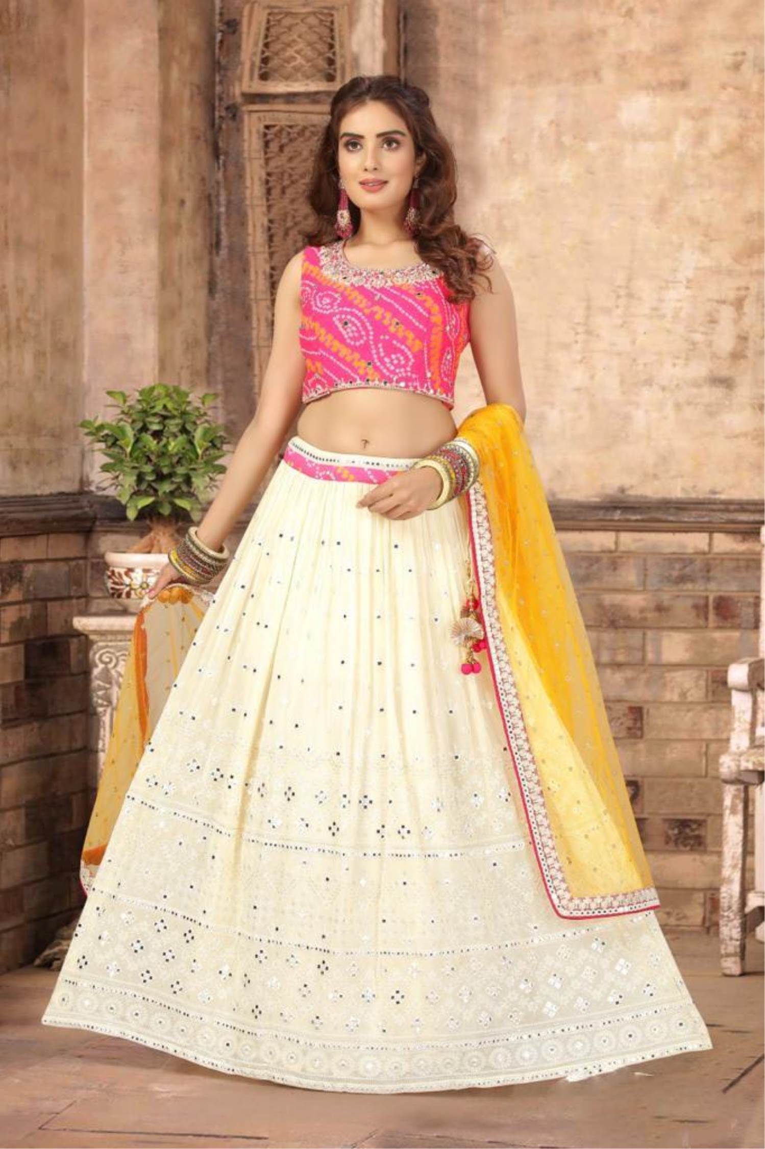 Color Lehenga Choli :: ANOKHI FASHION