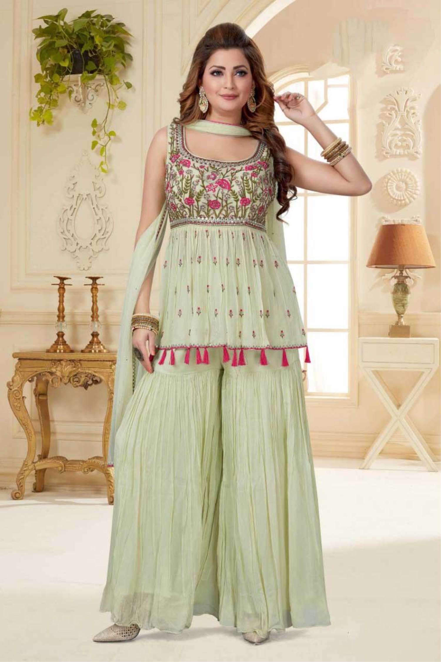 punjabi suits contrast salwar kameez | Dupatta | Colour | #Summer Special  Mix match #Punjabi suit | Mode, Desain kurti, Desain kurta