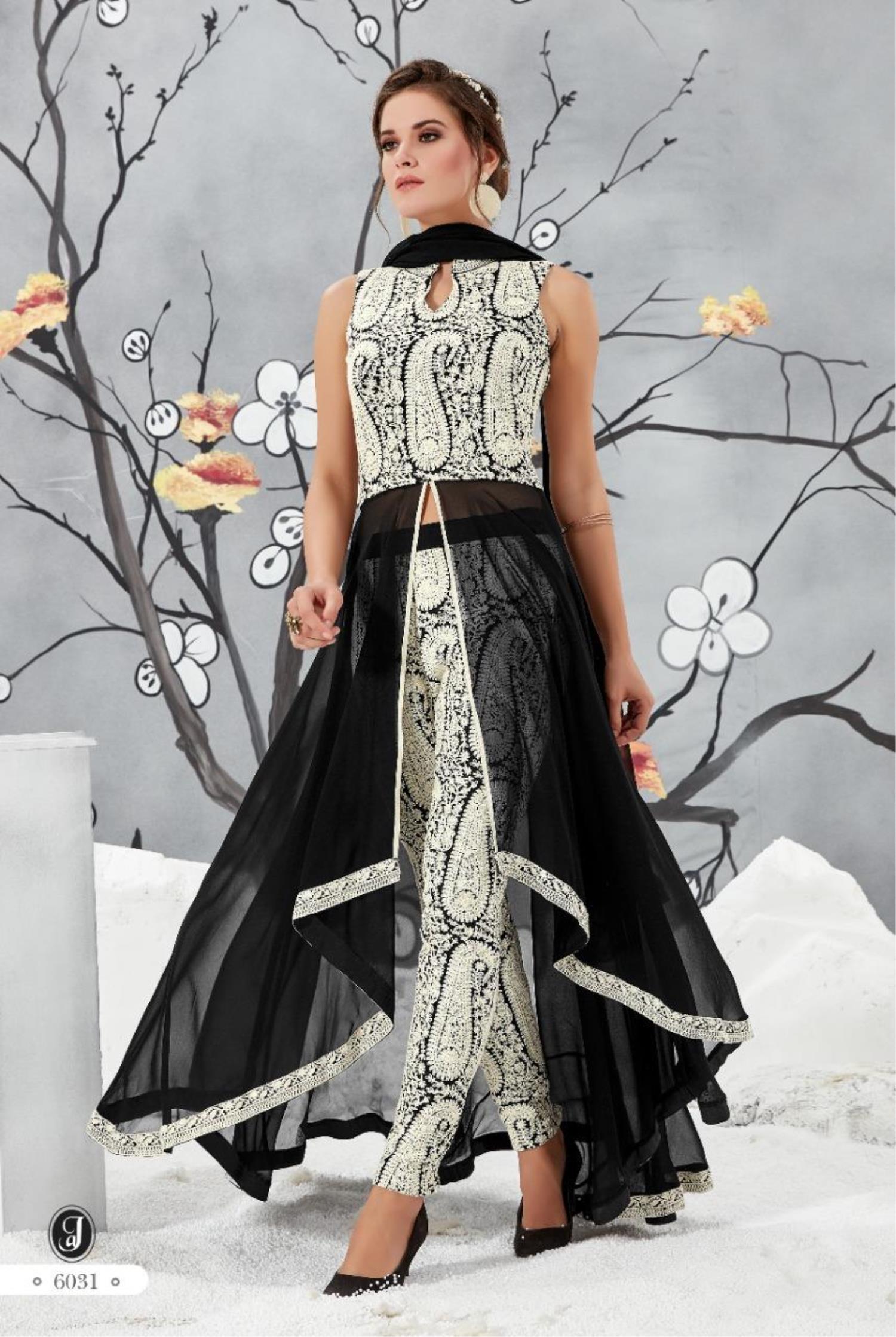Black colour western deals dress