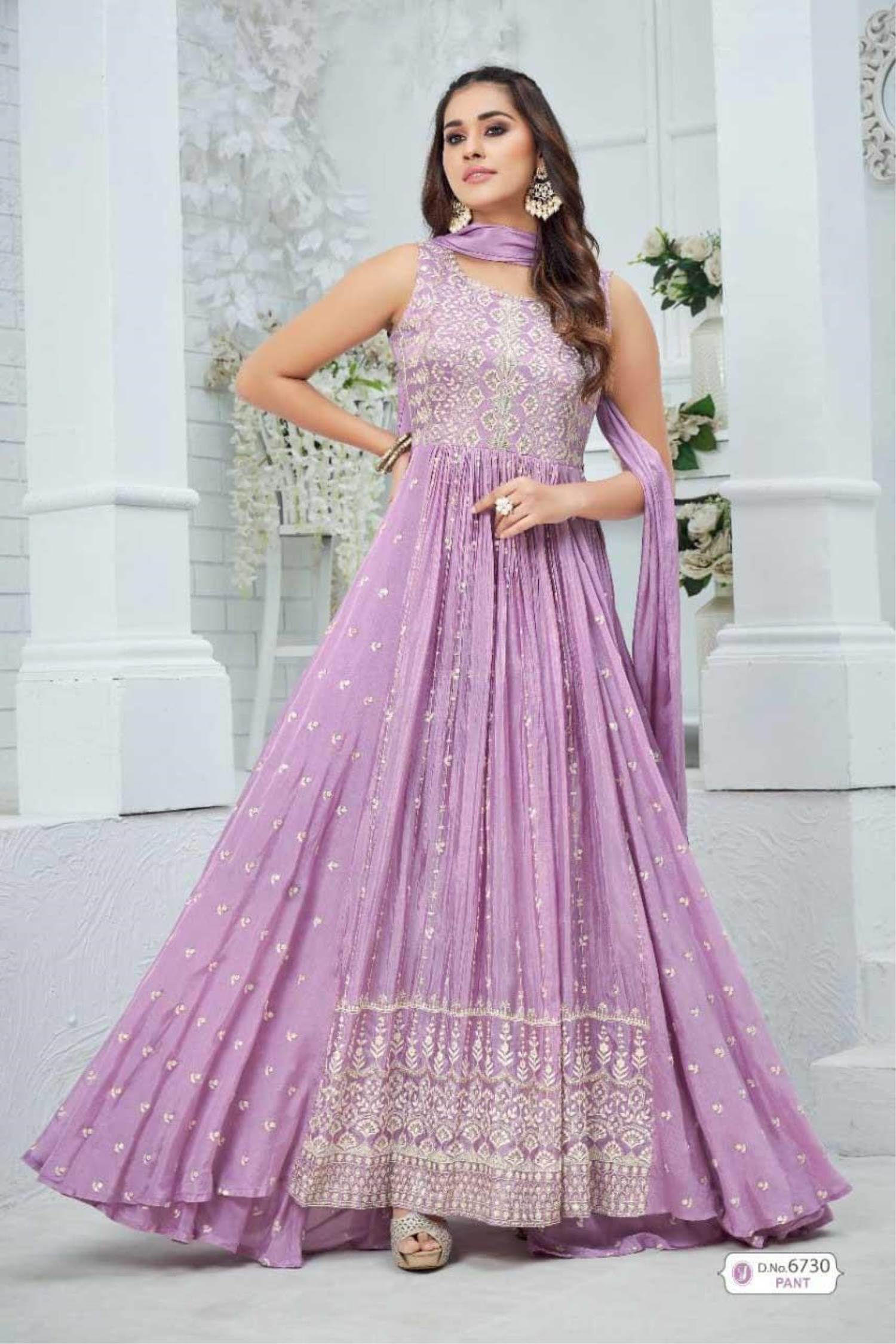 Latest Salwar Suit Design Vinay Fashion Suit Lilac Purple
