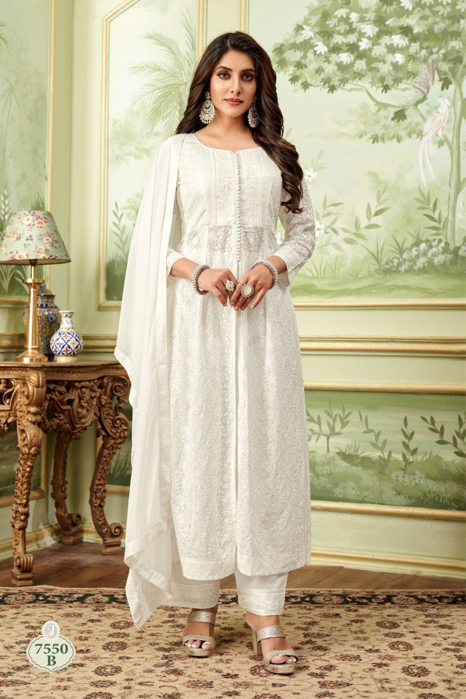 Plazo suit white sales