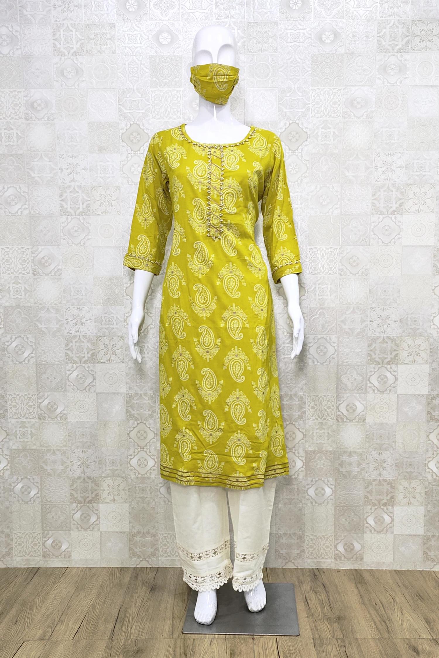 suit kurti plazo