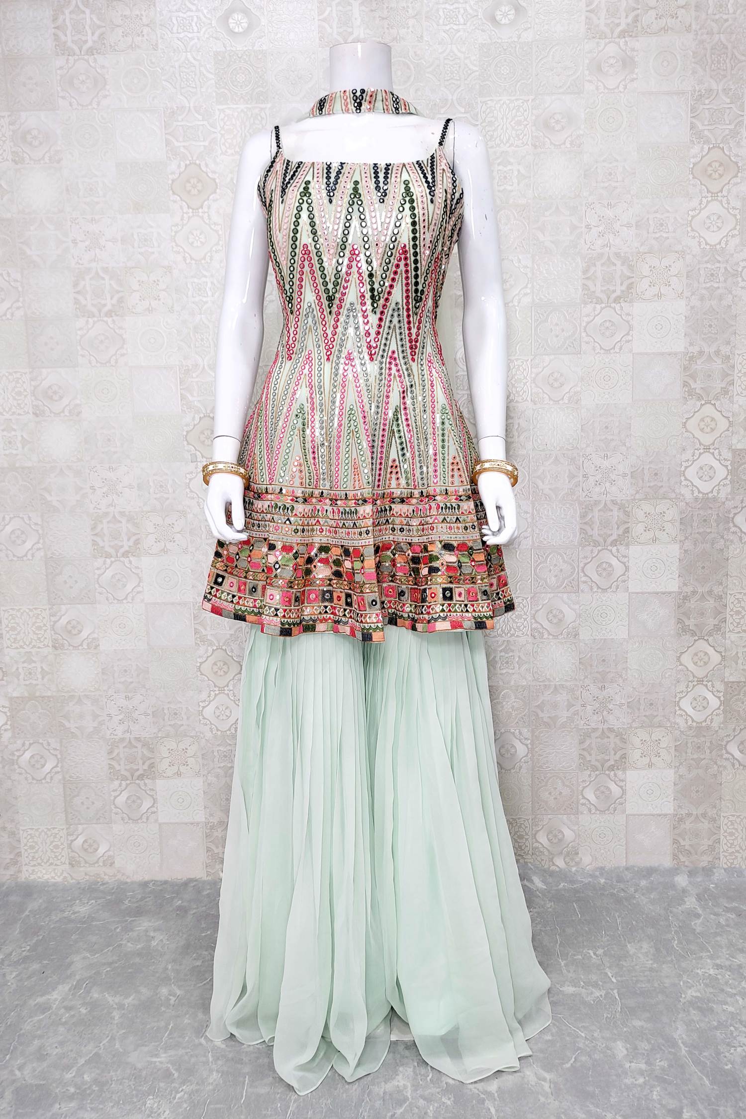 Garara frock top