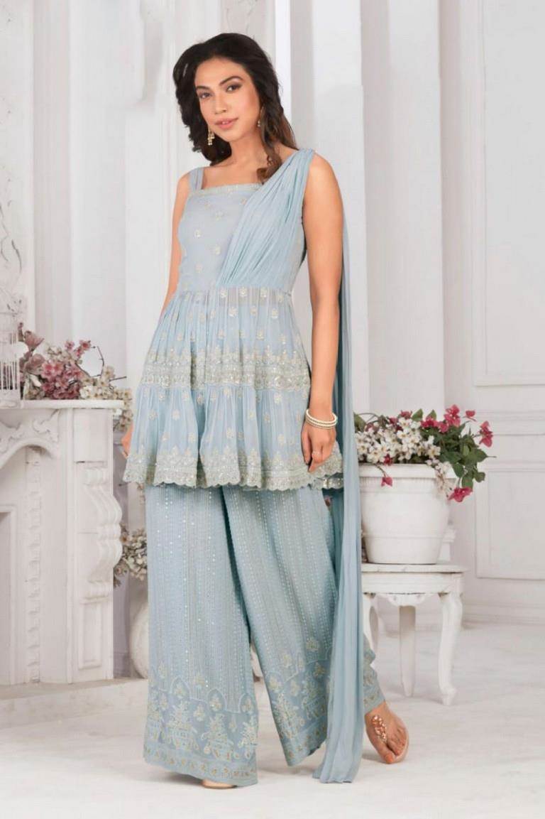 Sharara design || 2020 Sharara latest design Sharara ke naye naye design -  YouTube | Gharara designs, Indian wedding gowns, Sharara designs