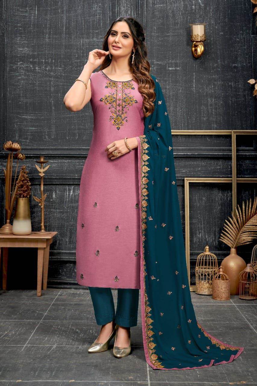 Pink Designer Pakistani Suit – Mindhal