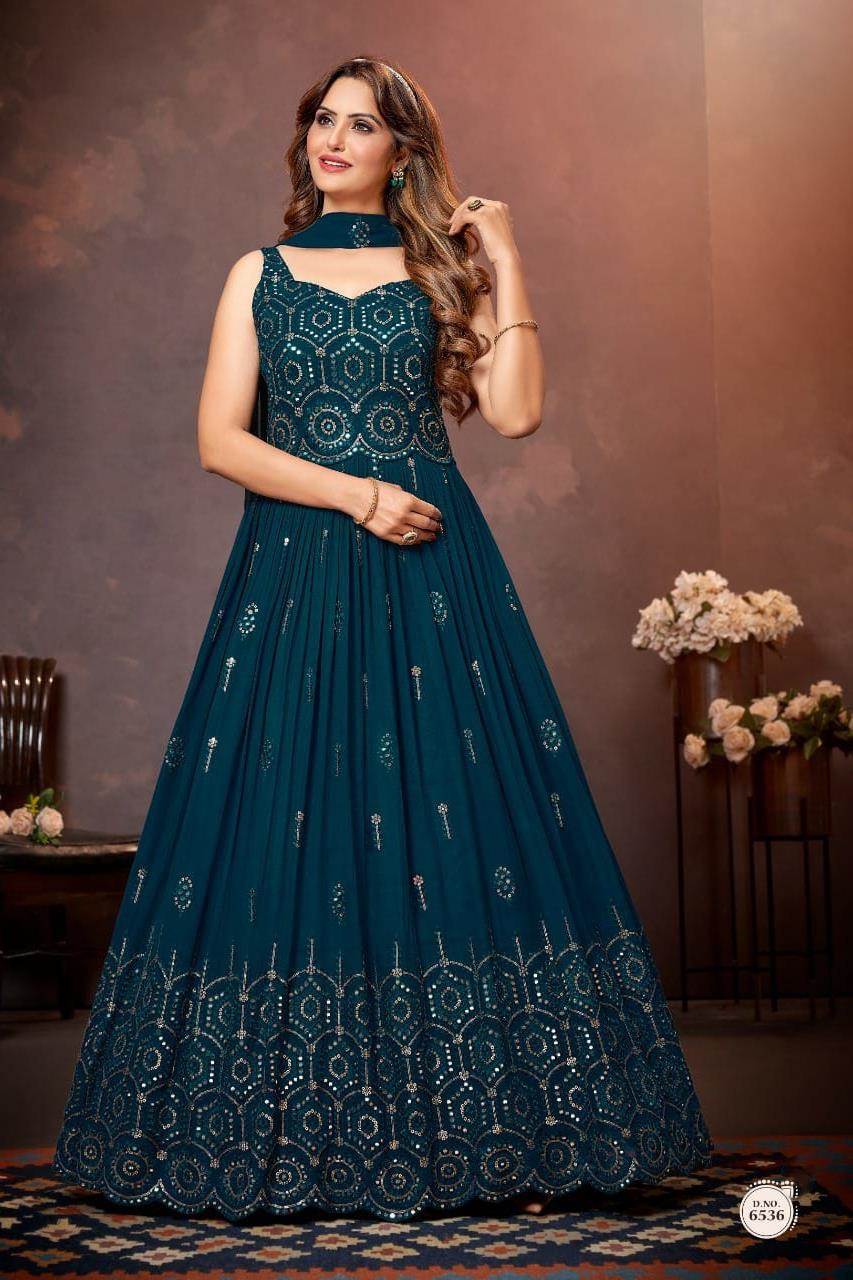 For more information whatapp 9494682616 | Long gown design, Long dress  fashion, Indian dresses