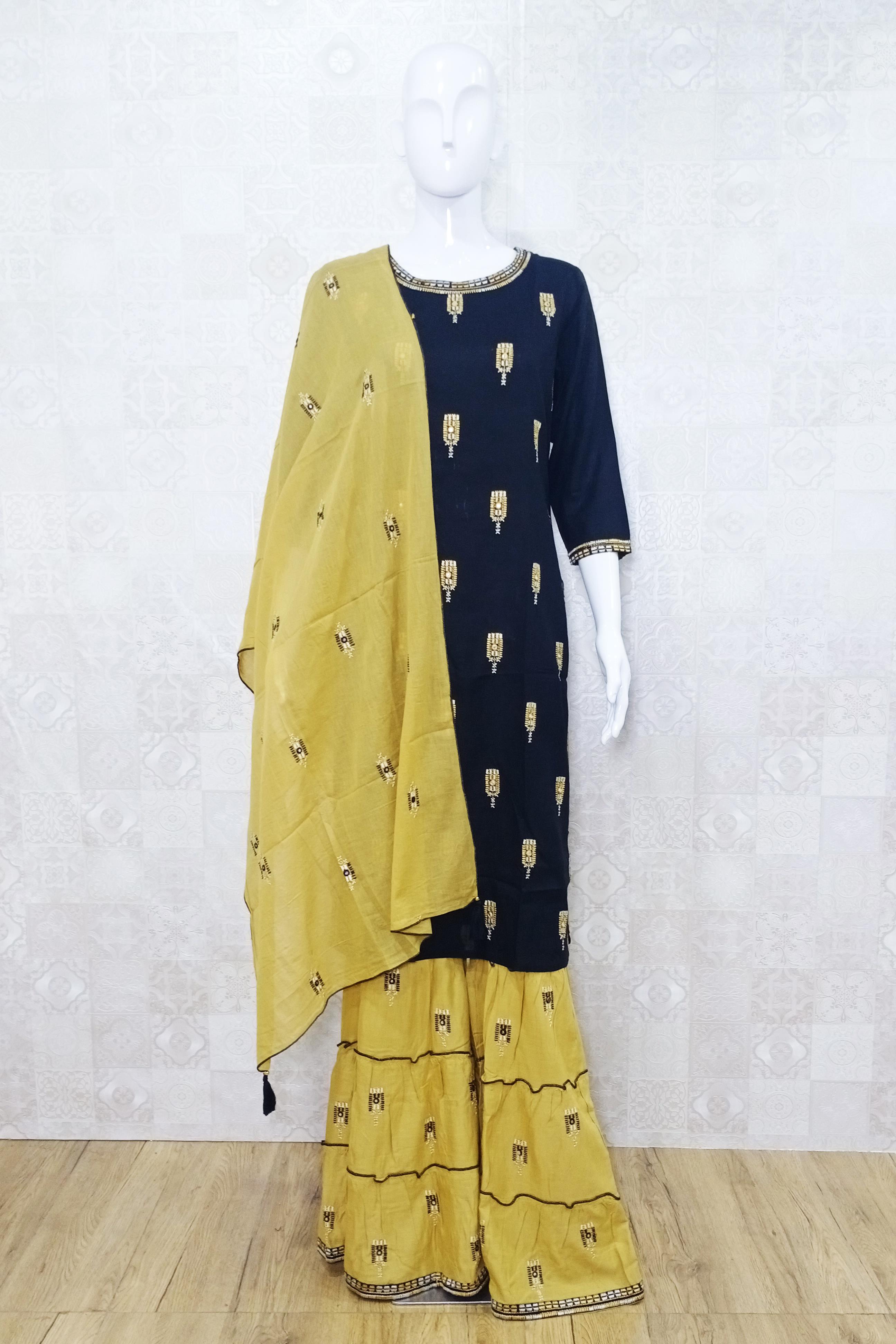 Wear Bright Yellow Kurtis to Make a Bold Style Statement: 10 Designer Kurtis  in Yellow Colour to Make You Stand Out from the Crowd in 2020