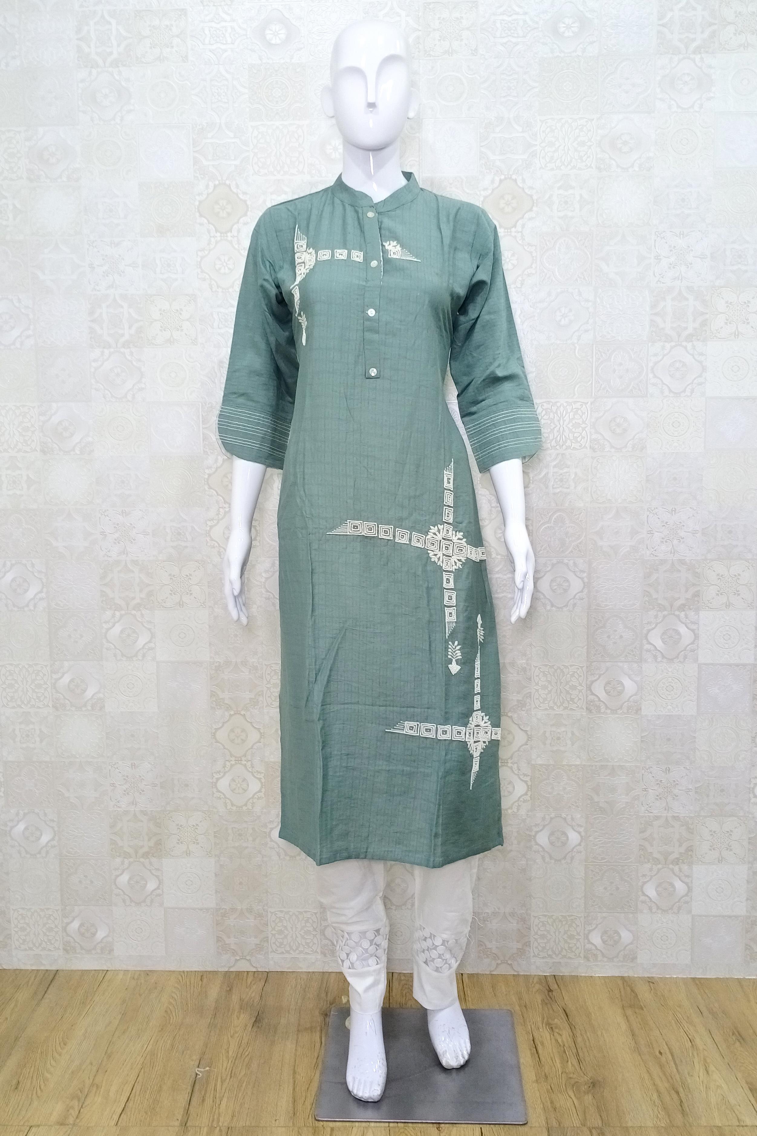 apron style kurti