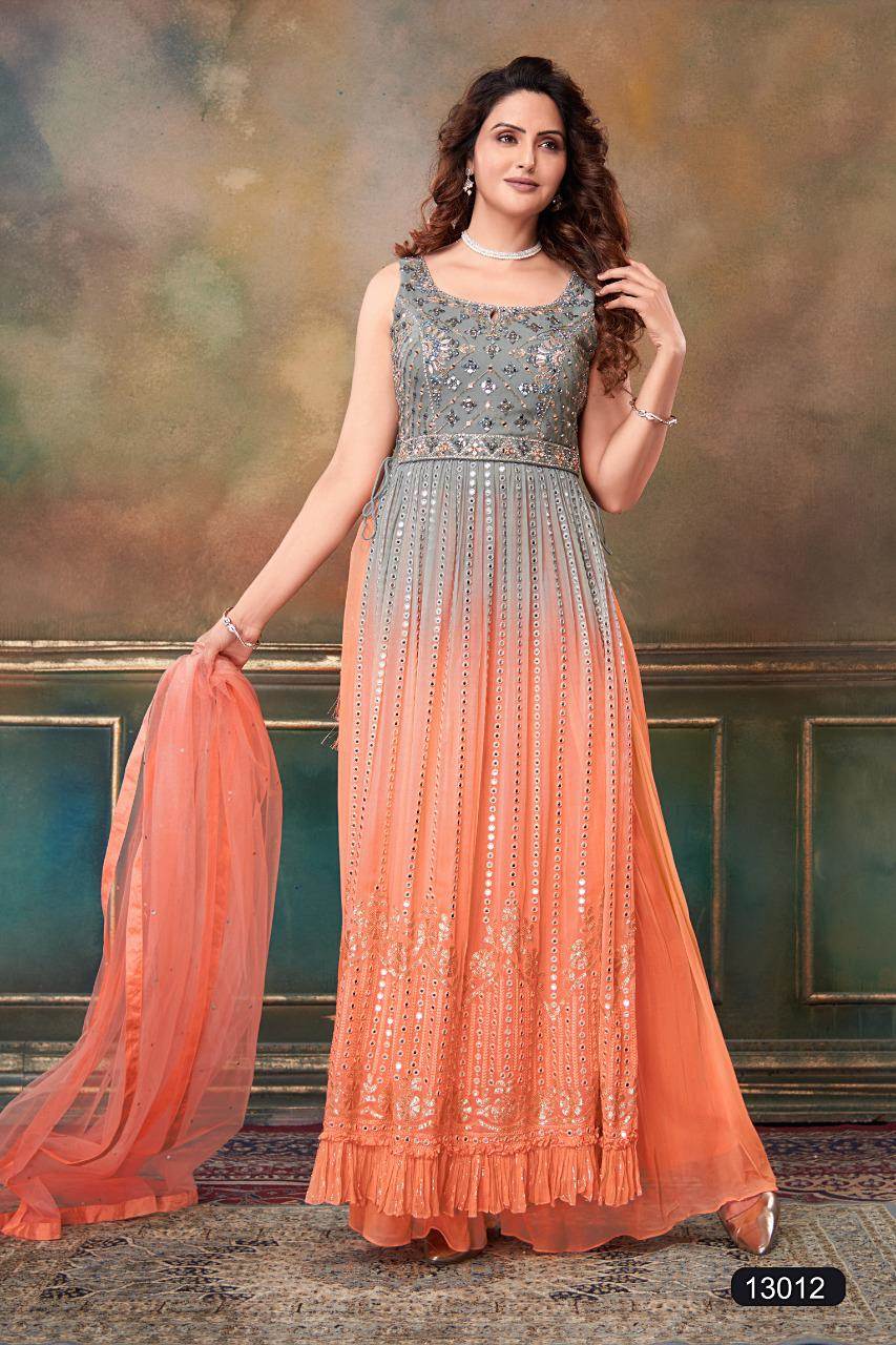 indo western plazo suits