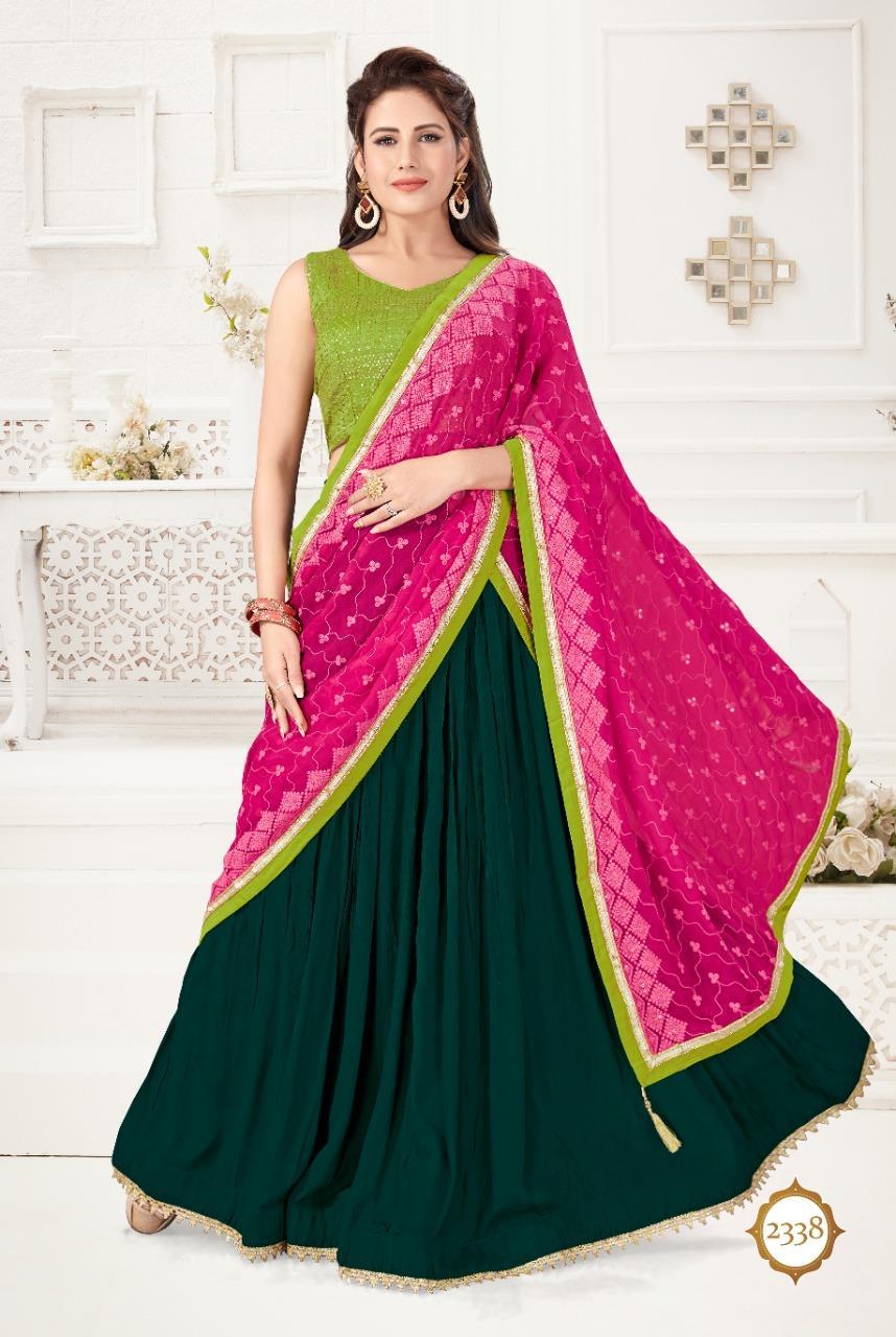 Wedding Ghagra Choli Zari Embroidery Work Bridal Lehenga Choli – Lady India