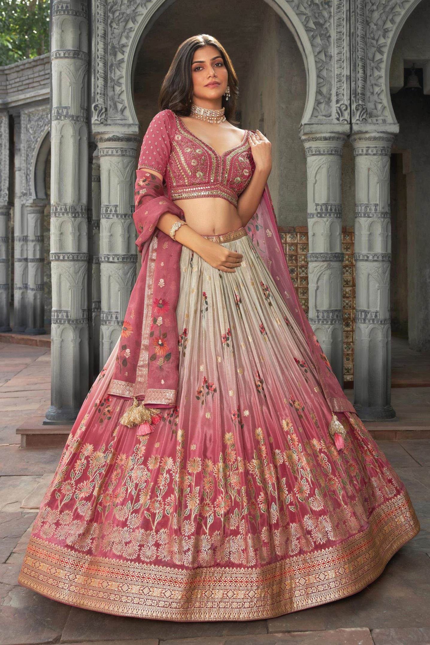 Multi Designer Bridal Wedding Wear Lehenga Choli – Fashionfy