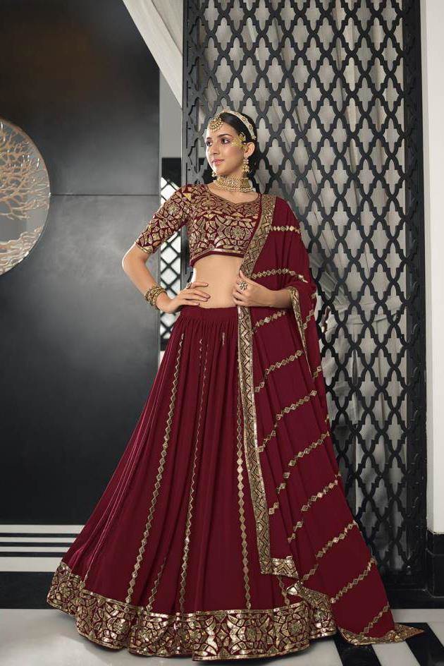 Maroon Satin Silk Long Gown Style Suit, maroon designer suit, party wear,  long gown style dress | Silk anarkali suits, Silk anarkali, Bollywood dress