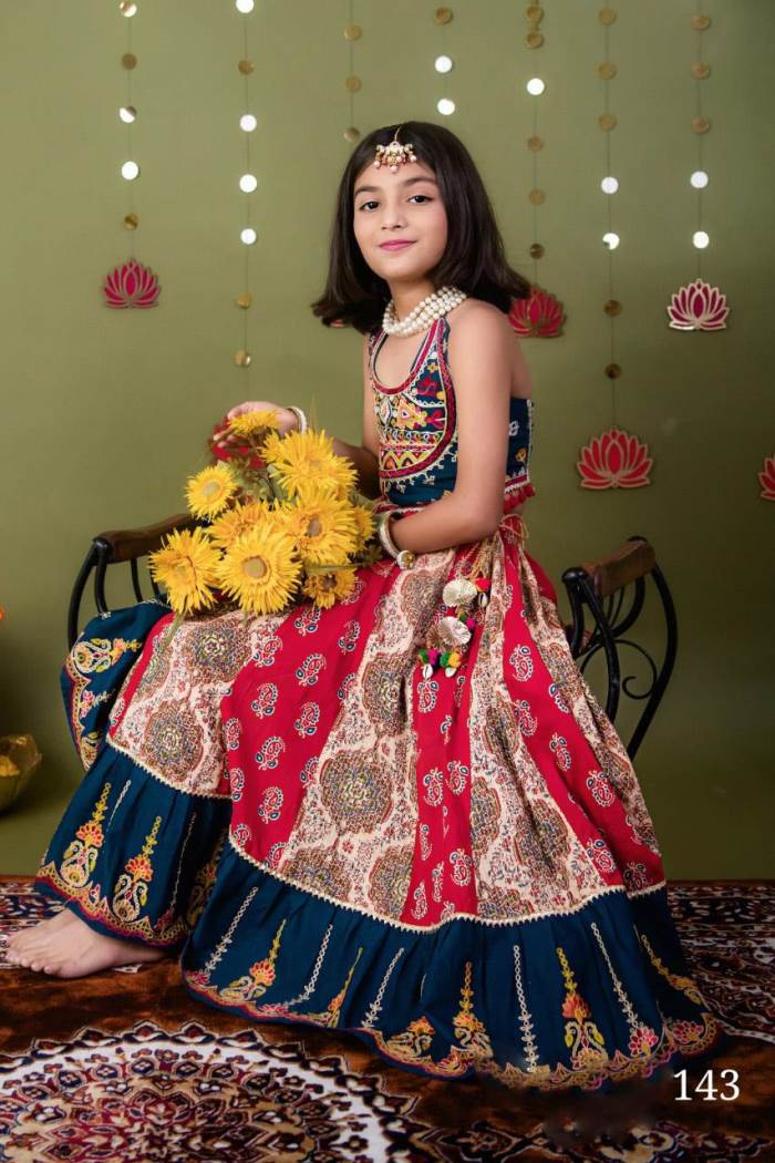 Blue Color Navratri Collection Designer Lehenga Choli