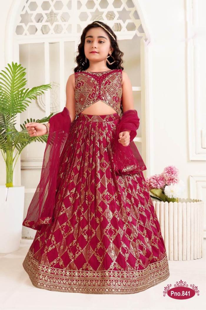 Pink Color Wedding Wear Designer Lehenga Choli