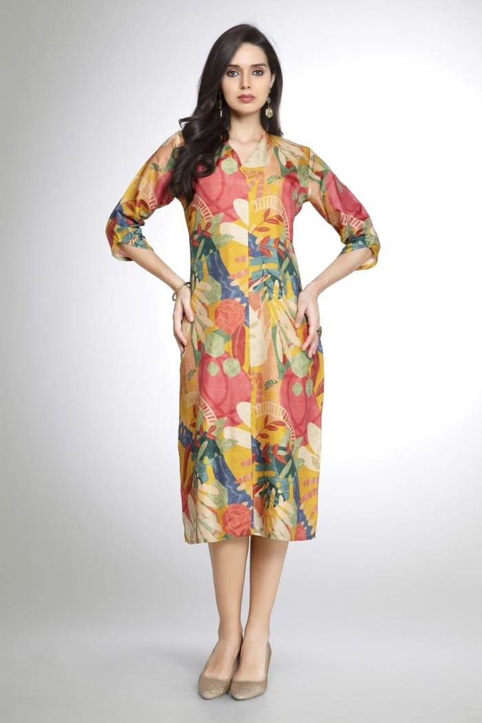 Multy Color Casual Collection Kurti