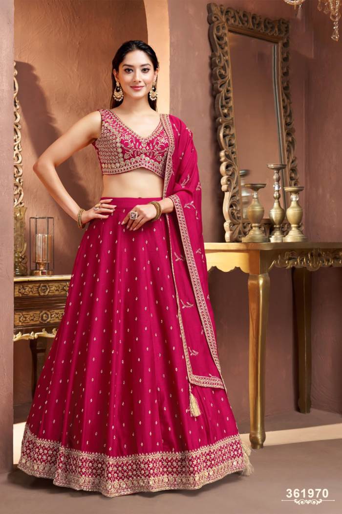 Rani Colour Designer Wedding Collection Lehanga Choli
