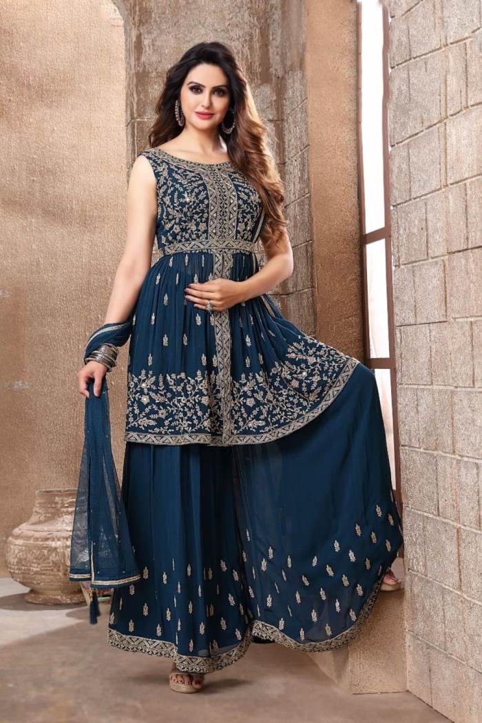 indo western plazo dresses Big sale 