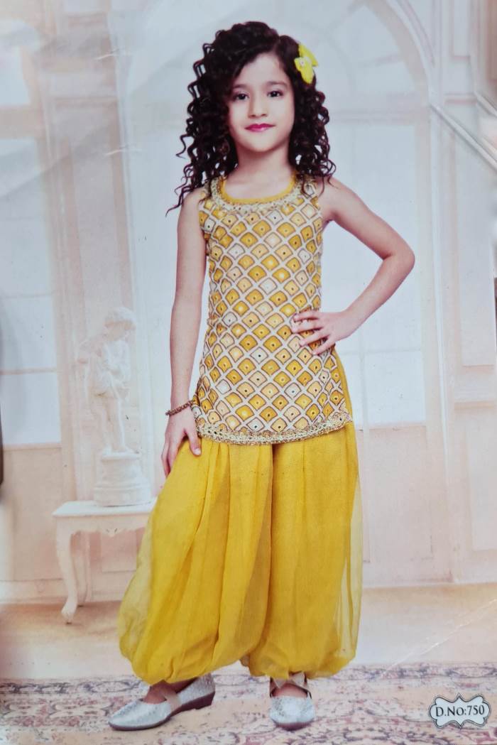 Gold Color Party Wear Designer Suit