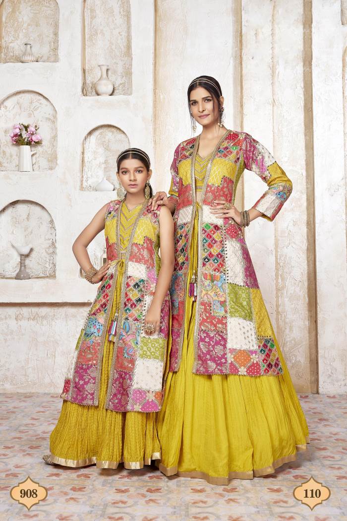 Gold Color Wedding Collection Designer Lehenga Choli
