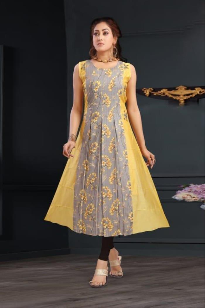 gown and kurti