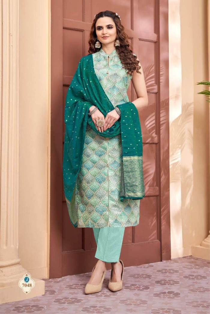 Rama Color Party Wear Designer Straight Long Suit