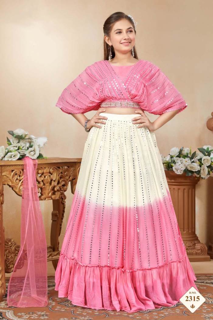 Pink Color Party Wear Designer Lehenga Choli