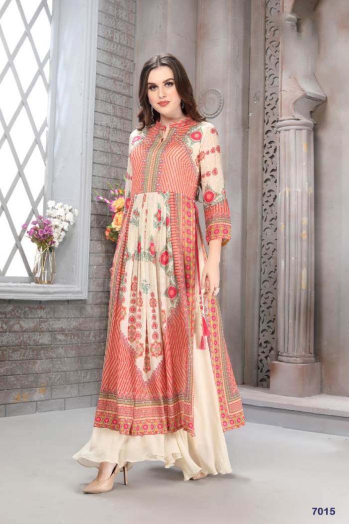 Designer Collection Indo-western Outfit