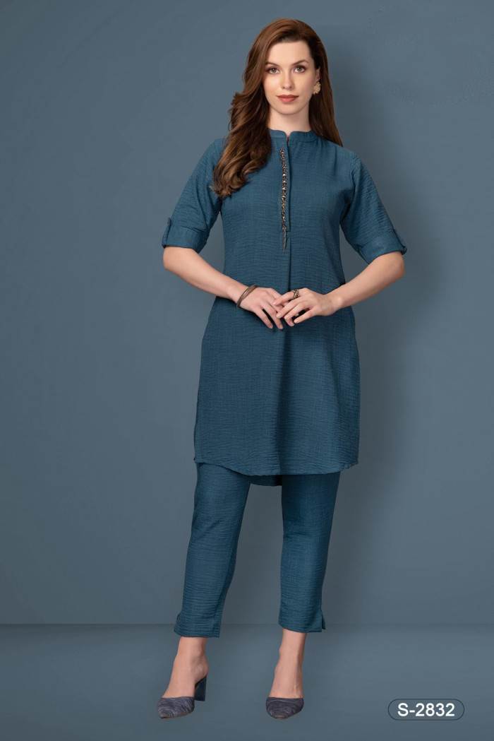 Blue Color Casual Wear Pent Suit