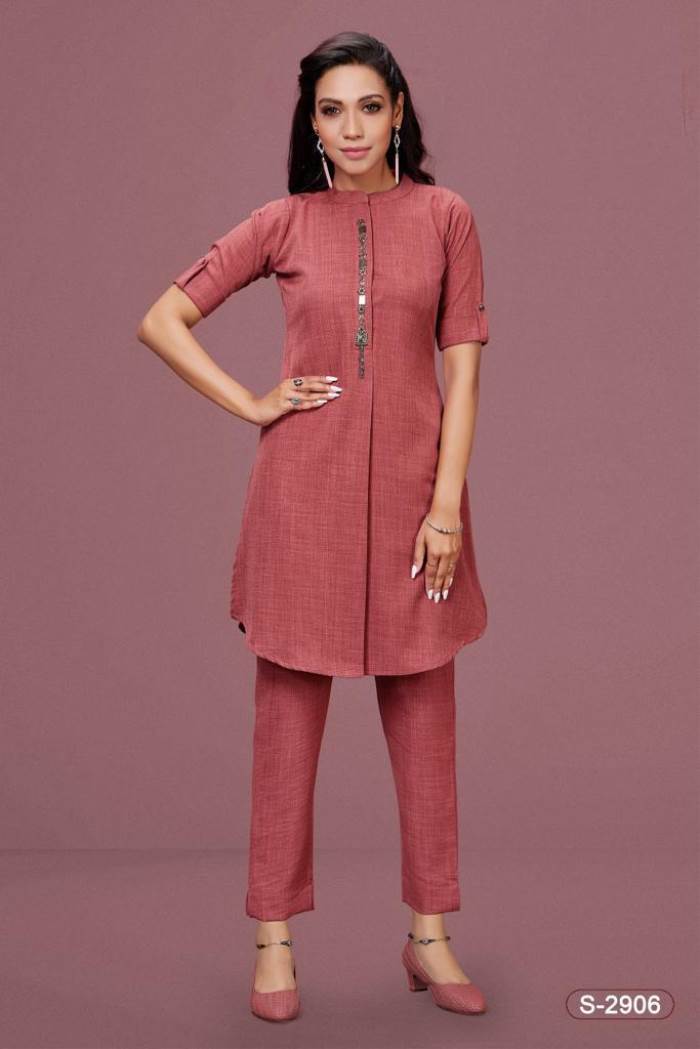 Gajari Color Casual Wear Pent Suit