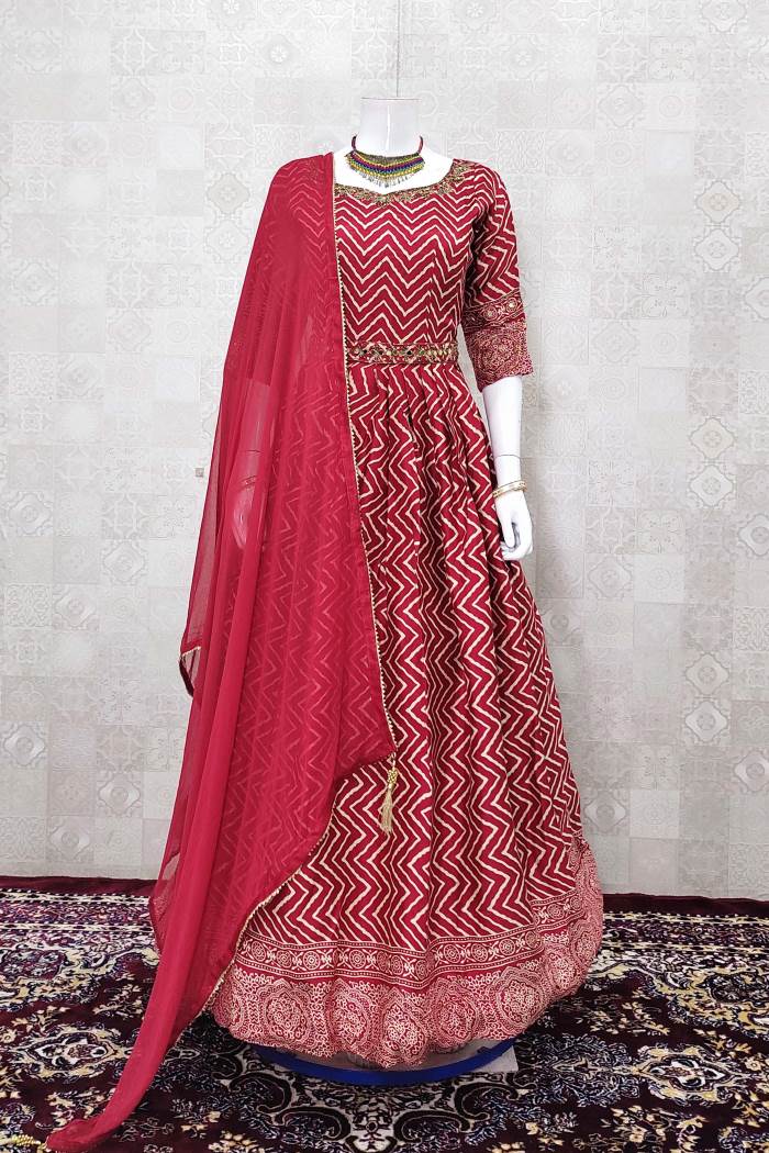 Red Color Wedding Collection Designer Lehenga Choli