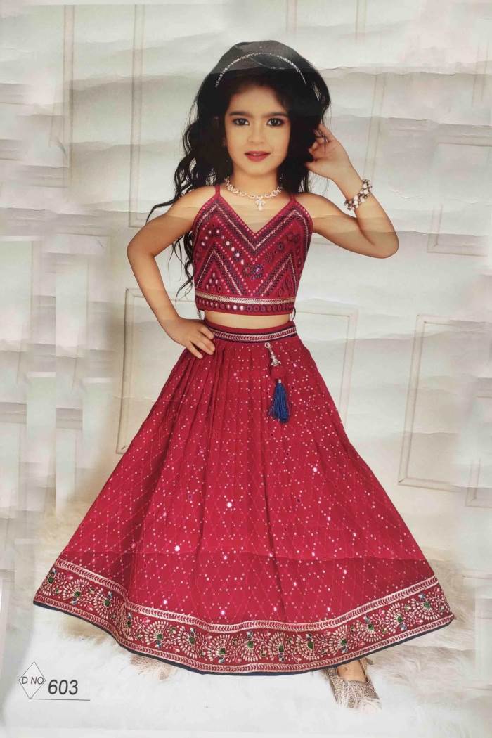 Rani Color Wedding Collection Crop Top