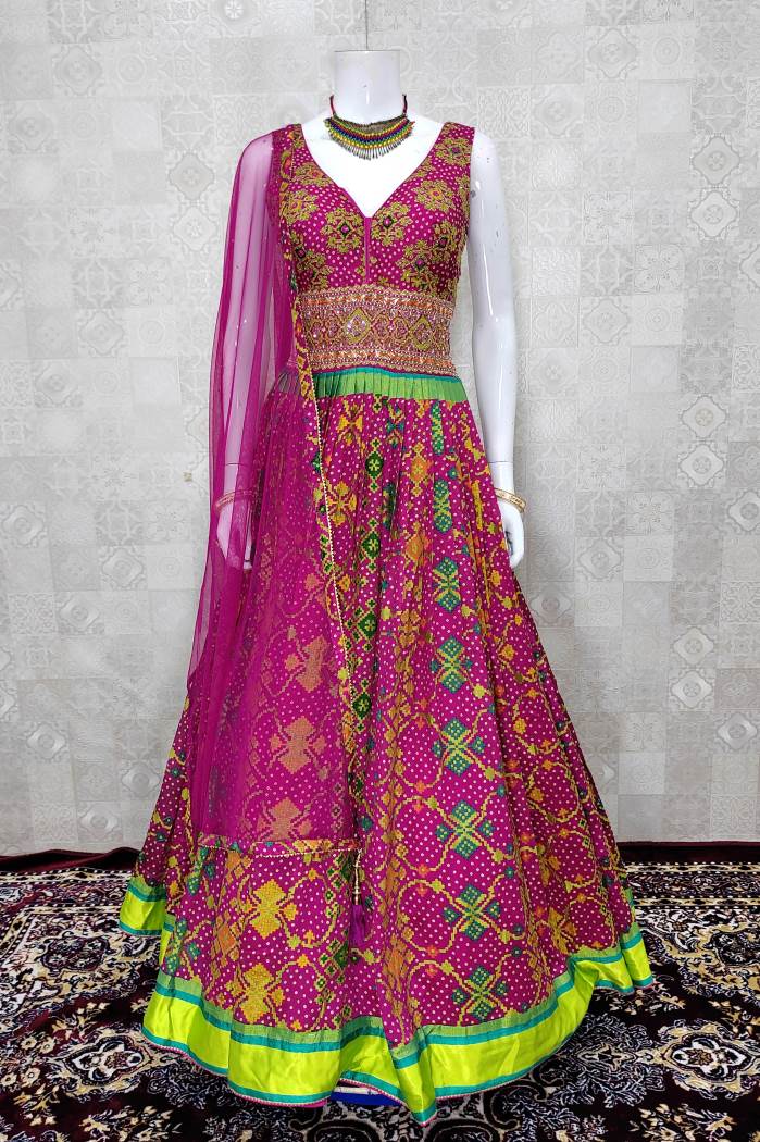 Pink color party wear Designer Gown