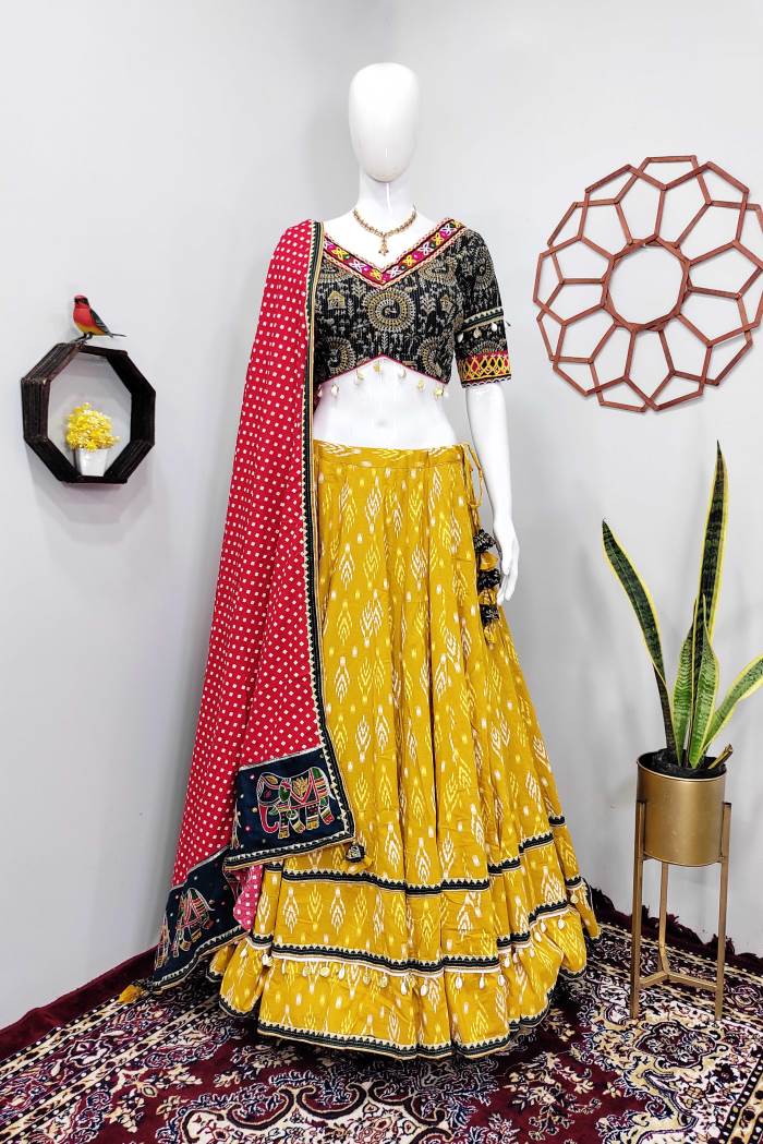 Navy Color Navratri Collection Designer Lehenga Choli