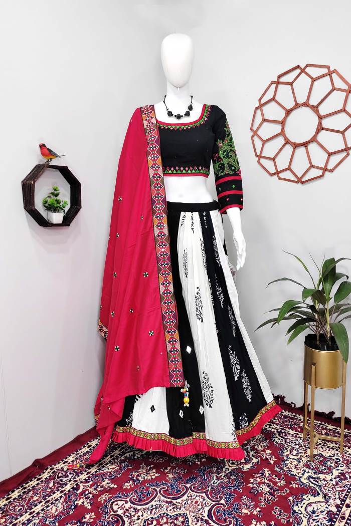 Black Color Navratri Collection Chaniya Choli