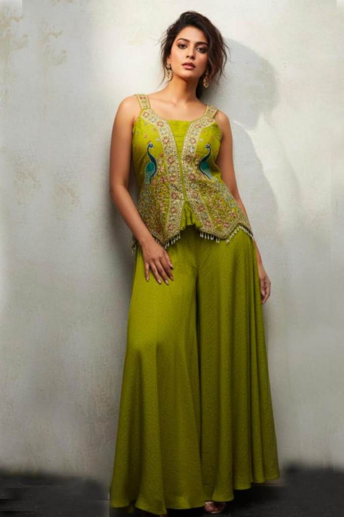 Perrot Color Party Wear Designer Indo-Western
