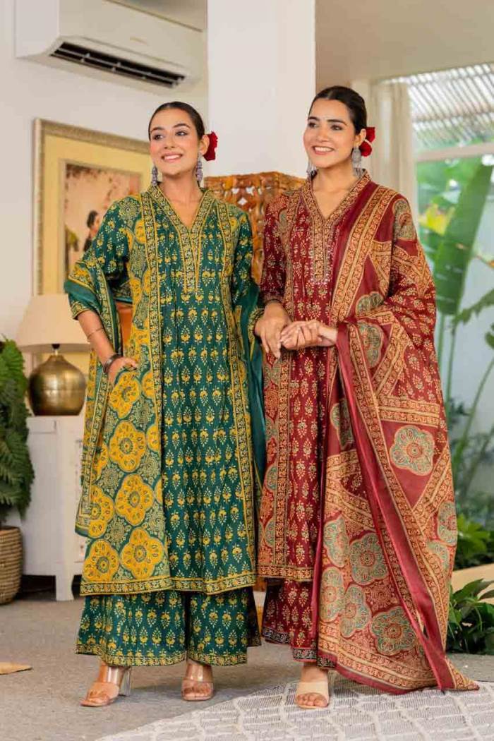 Mustard Color Casual Collection Kurti Set