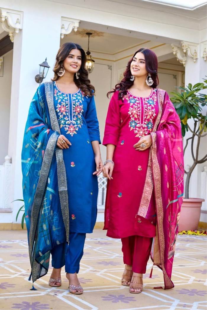 Rani Color Casual Collection Designer Kurti Set